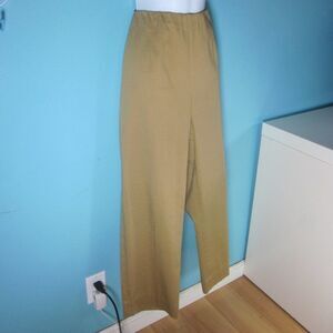 Nancy Bolen City Girl Womens Size 12 Vintage Pull On Light Brown Chino Pants